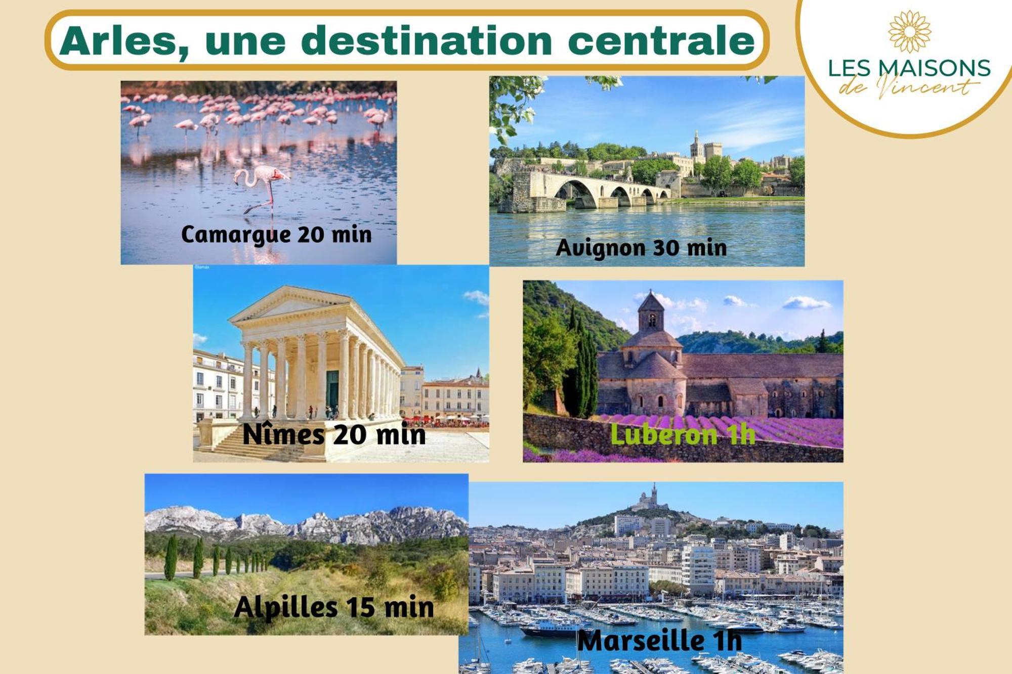 Appartamento Moulin Rose, Parking - Jardin Arles Esterno foto
